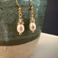 Lisa Earrings - Pearl and Labradorite