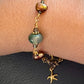 Cirrha Bracelet - Moss Agate and Pearl