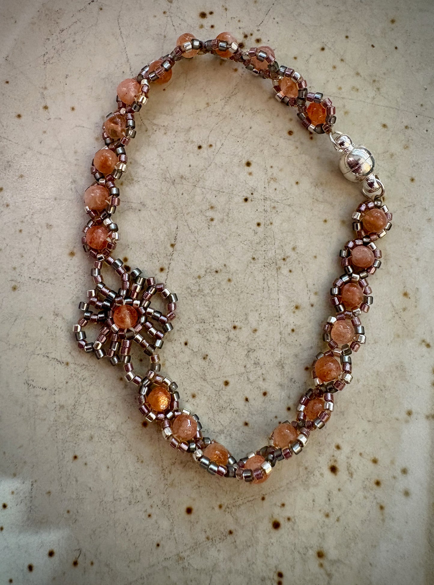 Hyllis Bracelet - Sunstone Beadwork