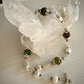 Varisse Bracelet - Moss Agate and Pearl