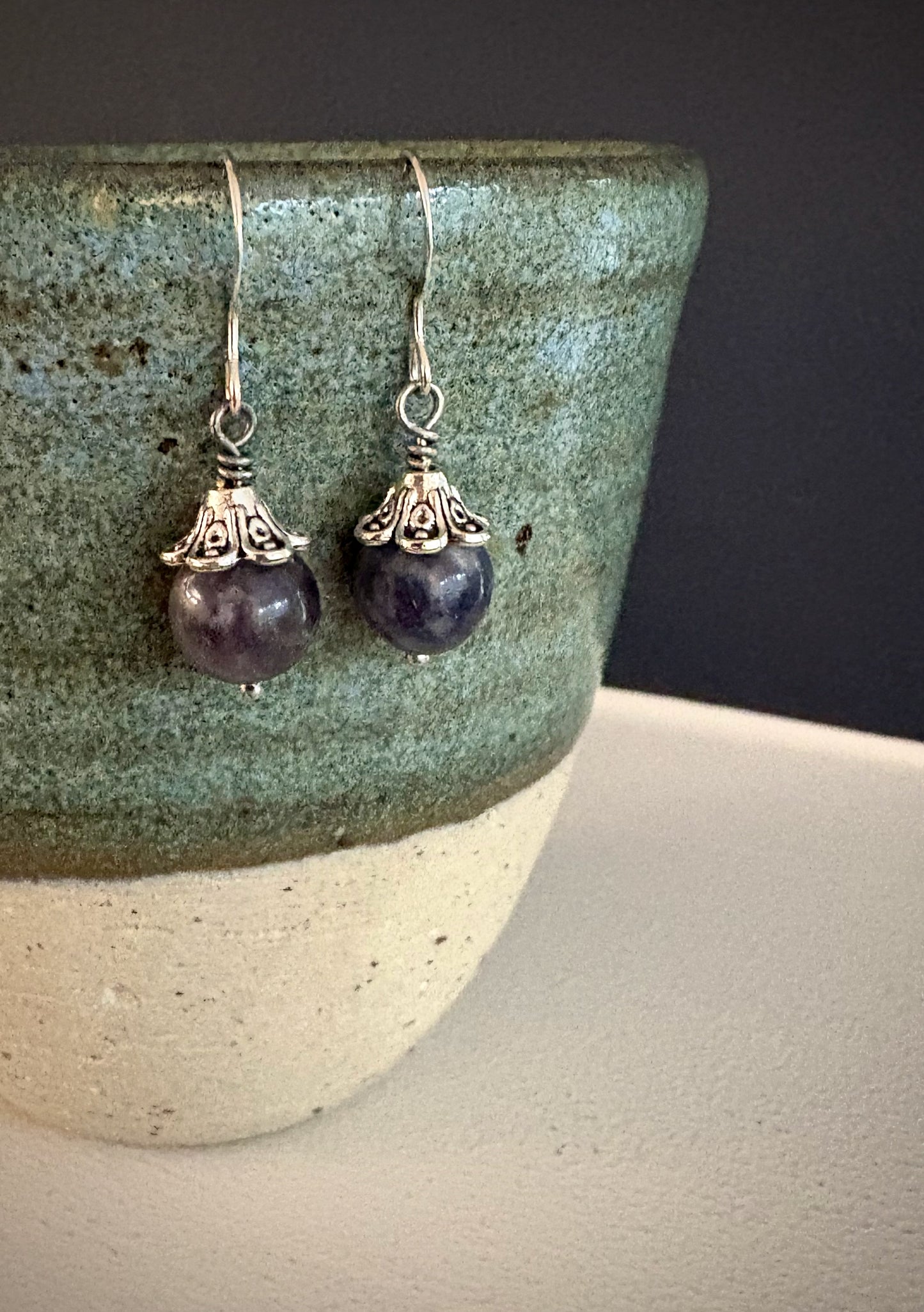 Camila Earrings - Iolite