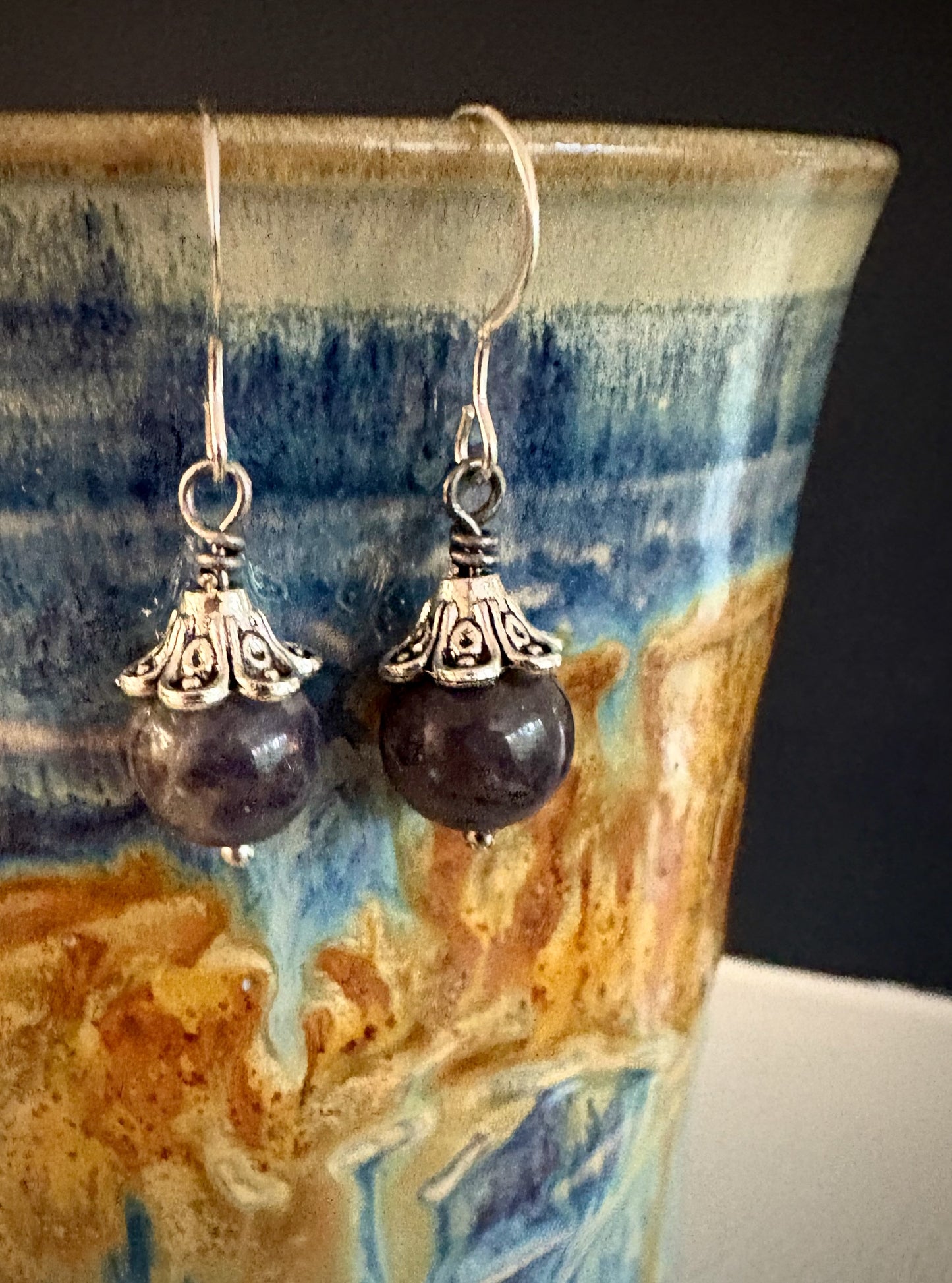 Camila Earrings - Iolite