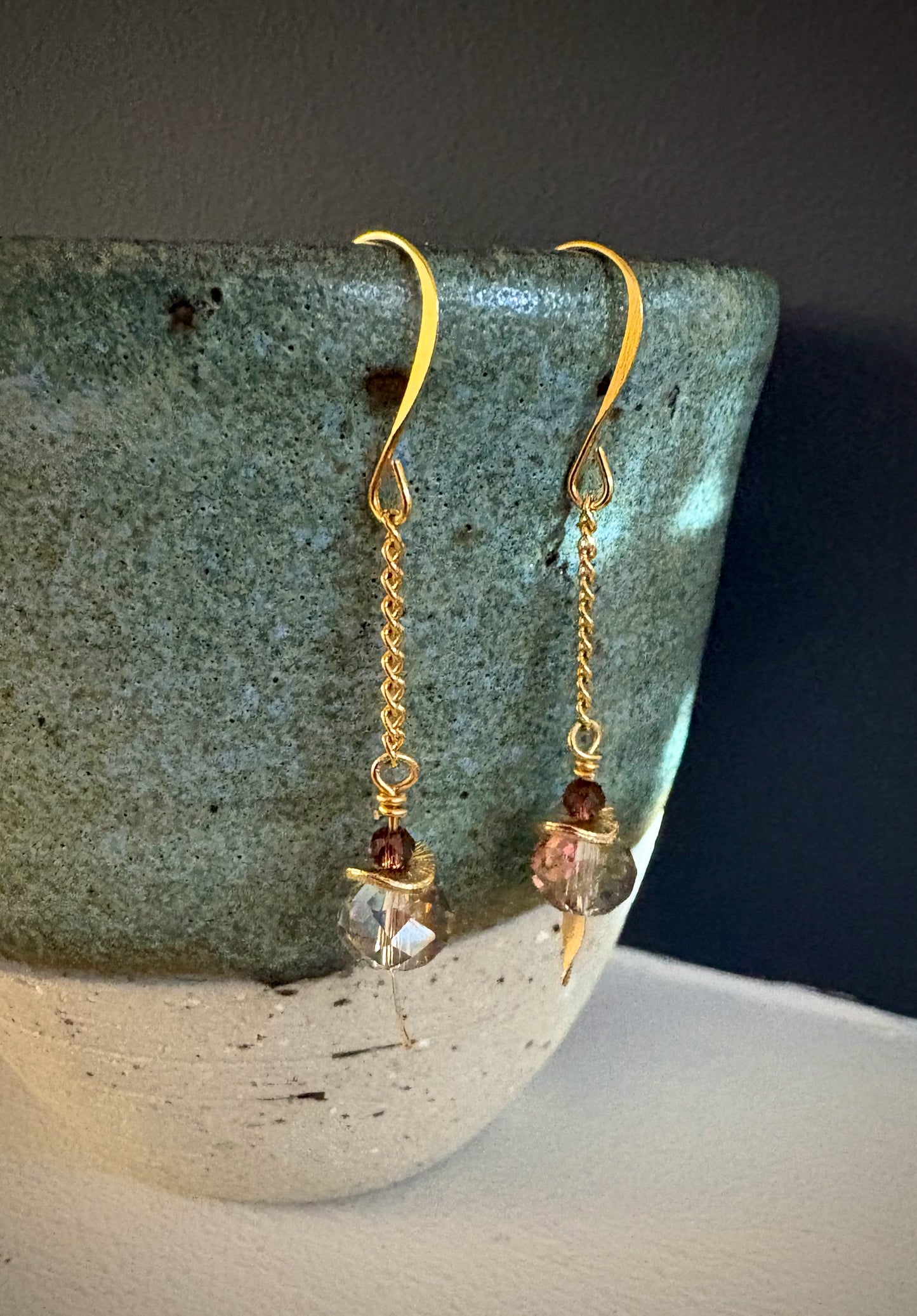 Sofia Earrings - Czech Crystal