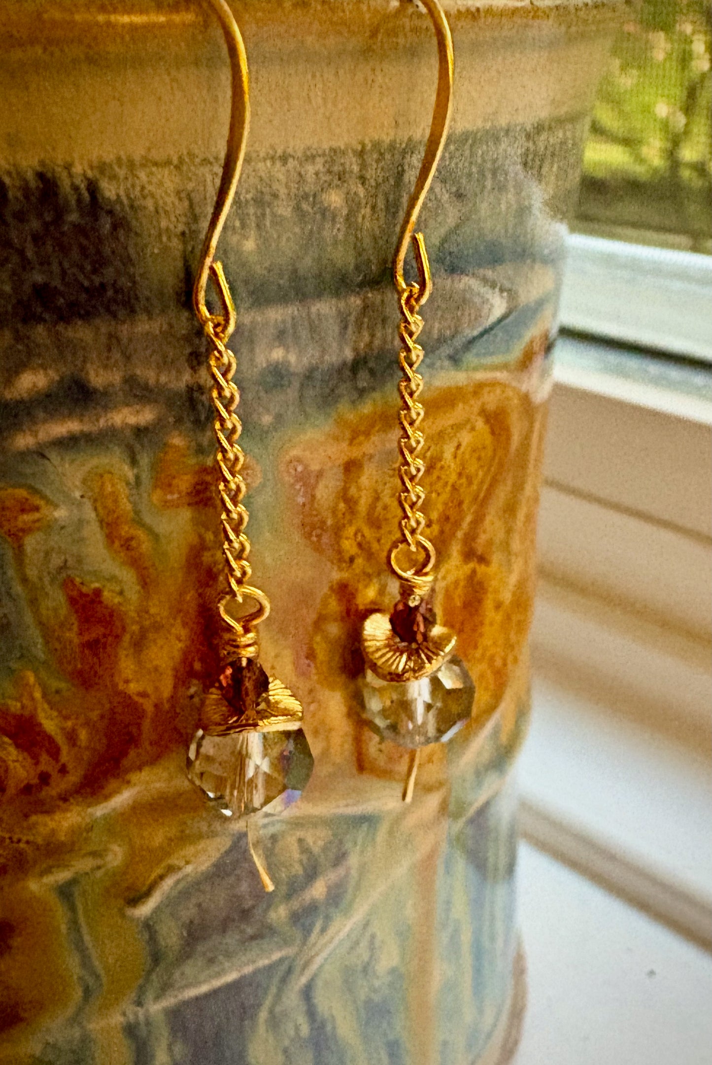 Sofia Earrings - Czech Crystal