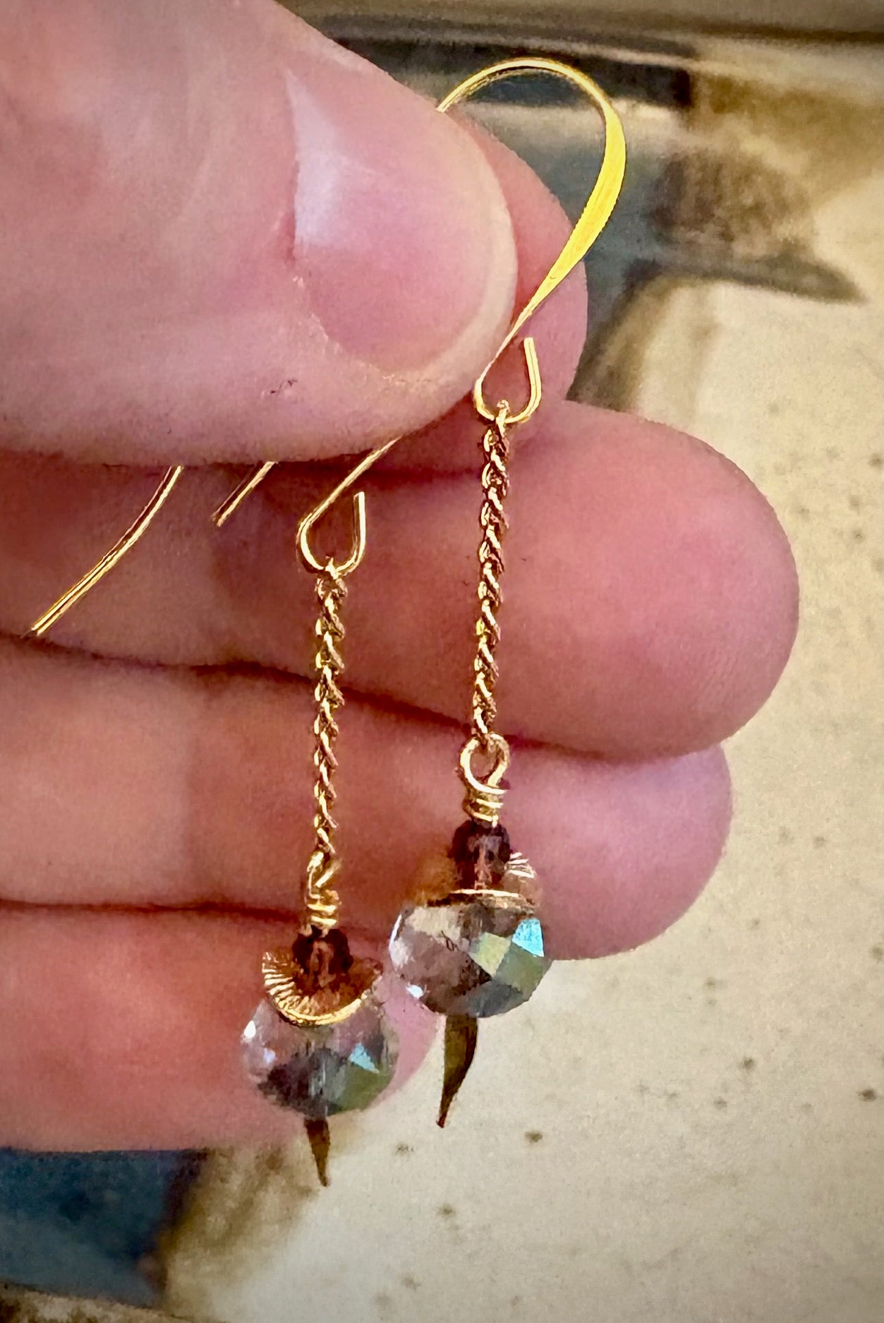 Sofia Earrings - Czech Crystal