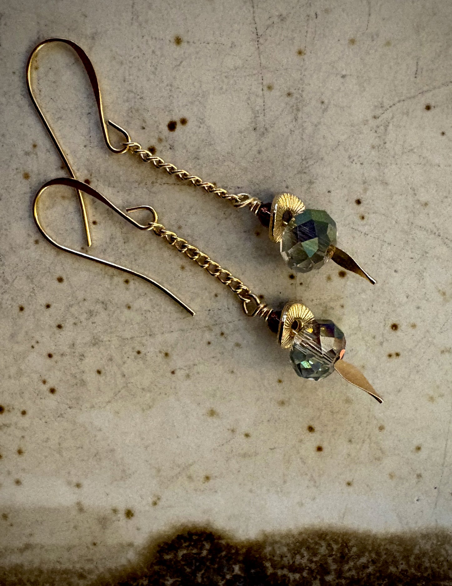 Sofia Earrings - Czech Crystal