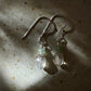 Tethyra Earrings - Moonstone and Fluorite