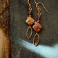 Amora Earrings - Pearl and Fluorite