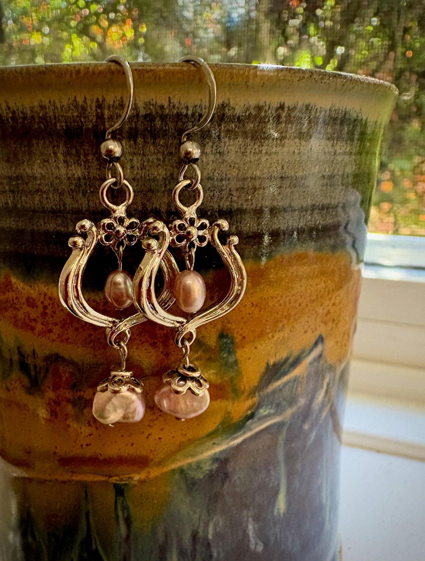 Gabriela Earrings - Pearl