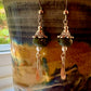 Catalina Earrings - Moss Agate