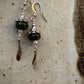 Catalina Earrings - Moss Agate