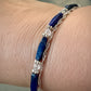 Fennara Bracelet - Lapis Lazuli and Pearl
