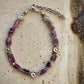 Chania Bracelet - Chevron Amethyst