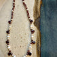Nymelle Necklace - Garnet and Pearl