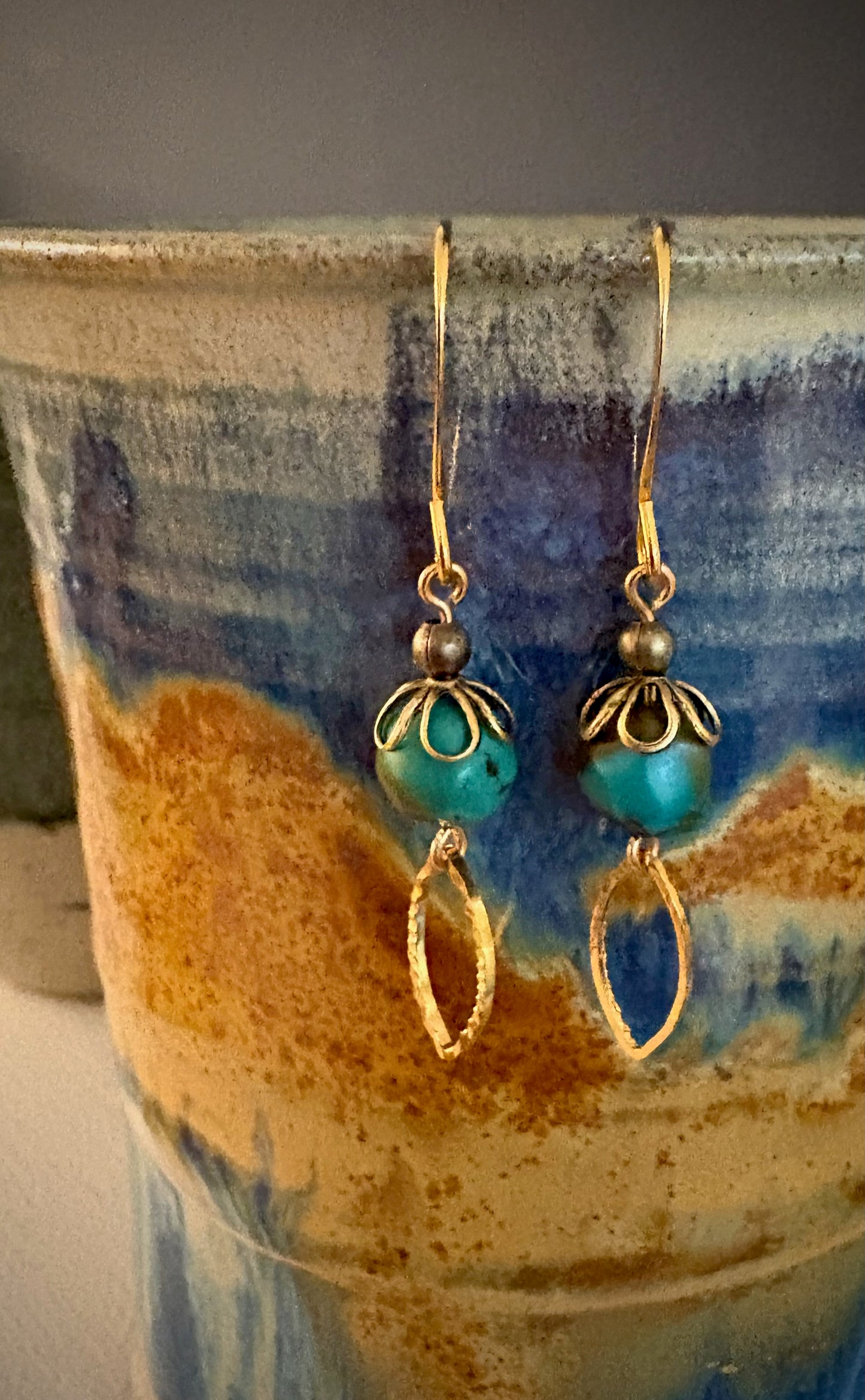 Candela Earrings - Turquoise