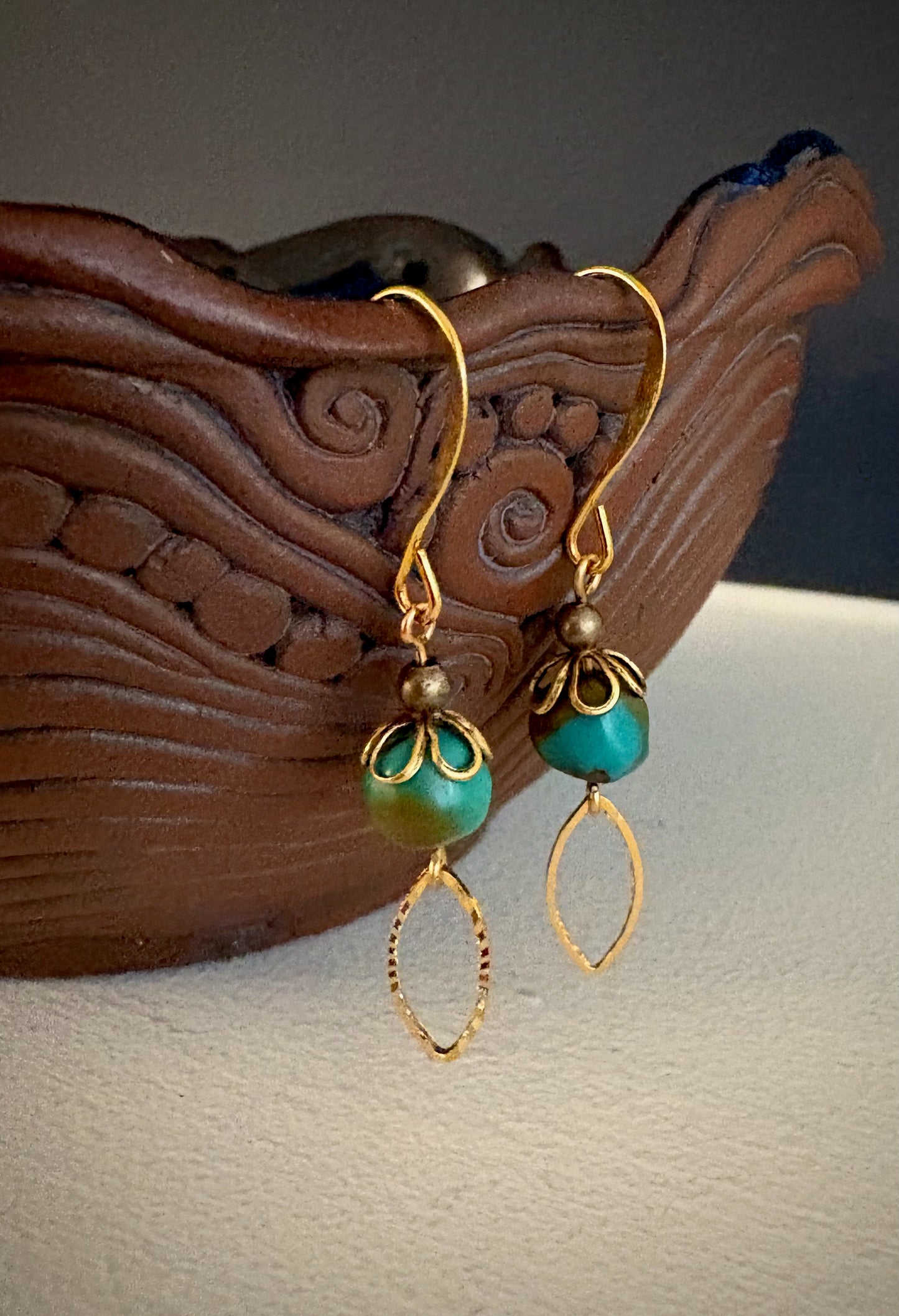 Candela Earrings - Turquoise