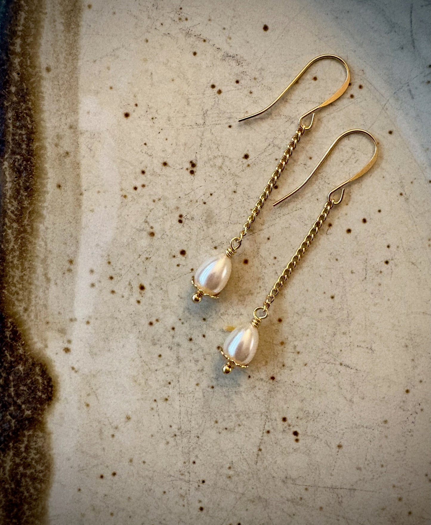 Perla Earrings - Freshwater Pearl