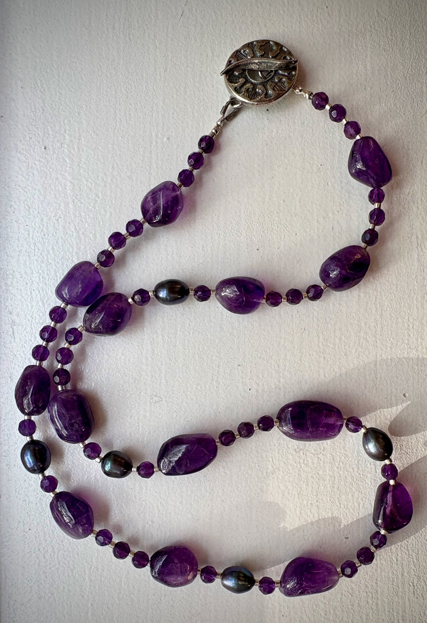 Romina Necklace - Amethyst