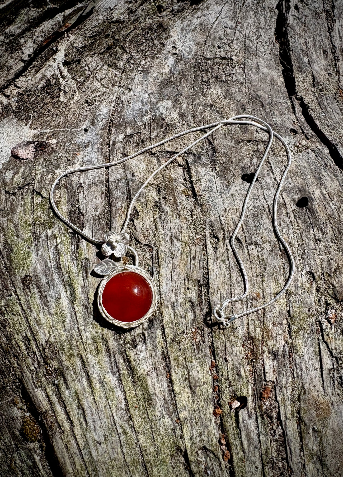 Karma Carnelian - Carnelian and Sterling Silver