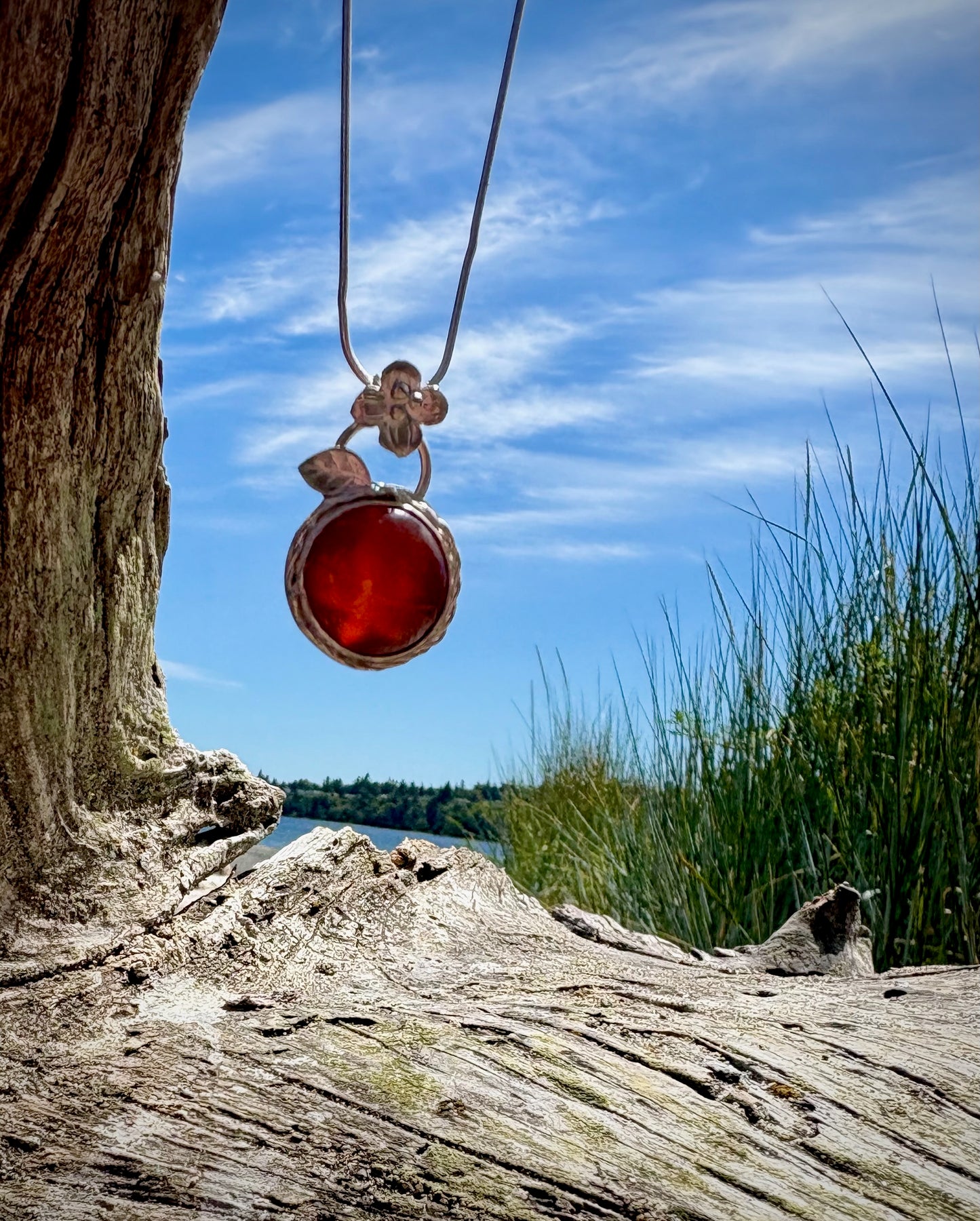 Karma Carnelian - Carnelian and Sterling Silver