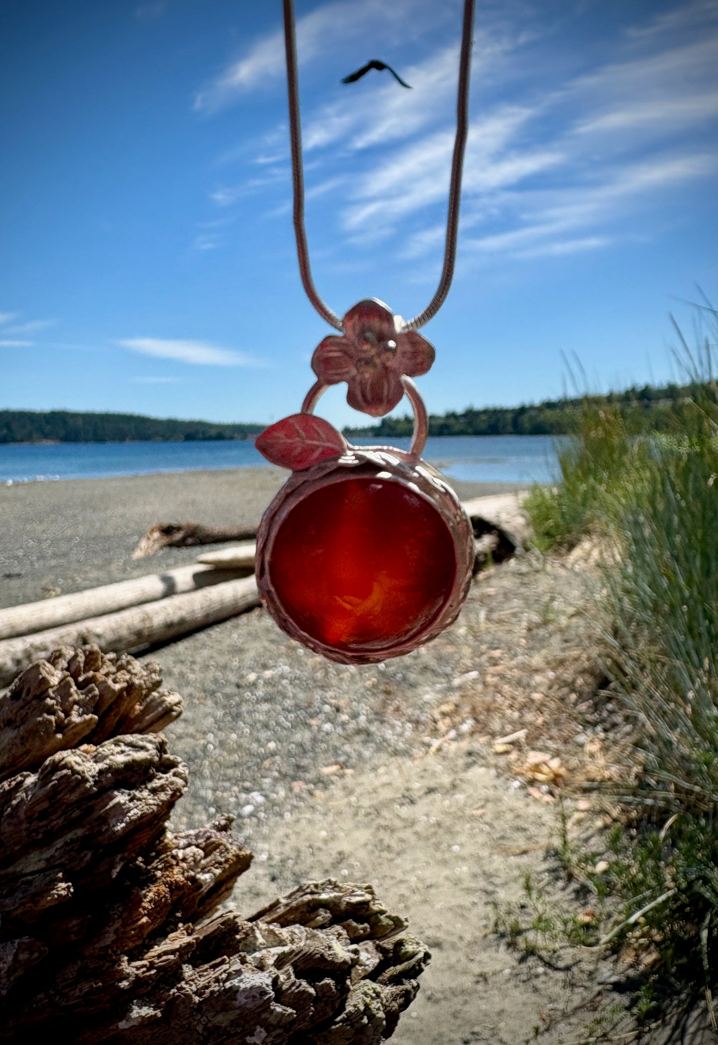 Karma Carnelian - Carnelian and Sterling Silver