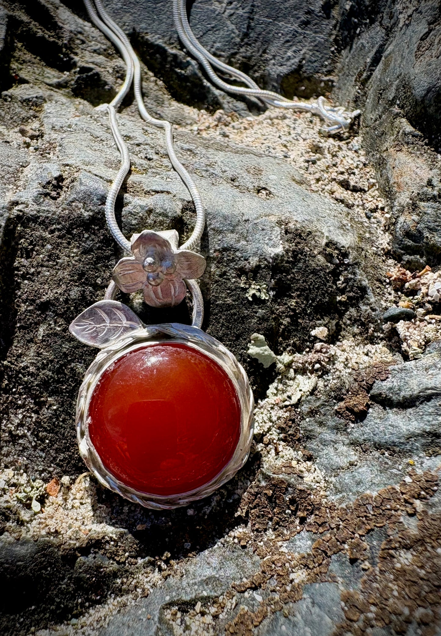 Karma Carnelian - Carnelian and Sterling Silver