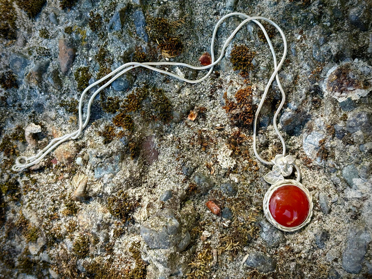 Karma Carnelian - Carnelian and Sterling Silver