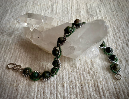 Zena Bracelet - Ziosite Beaded