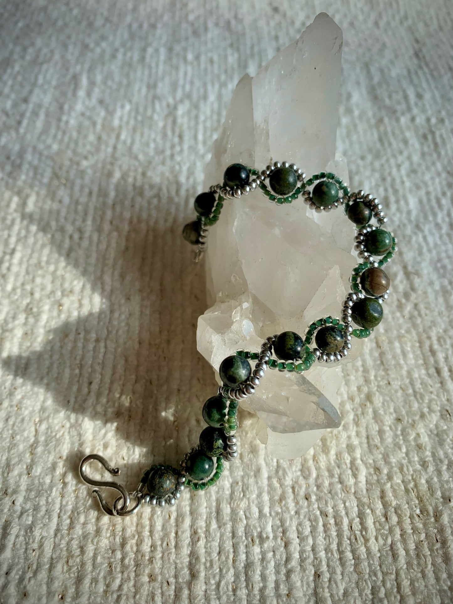 Zena Bracelet - Ziosite Beaded