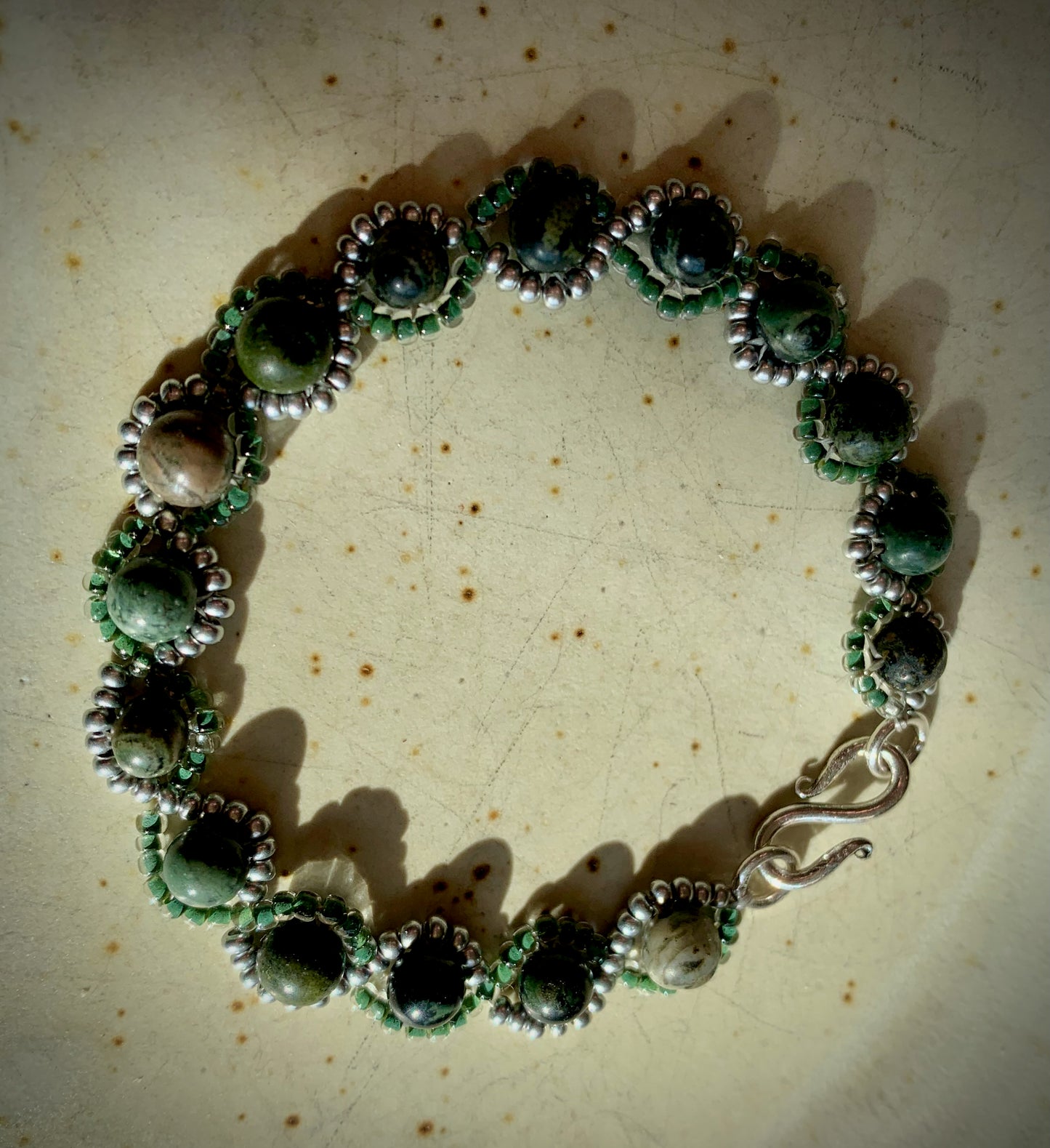 Zena Bracelet - Ziosite Beaded