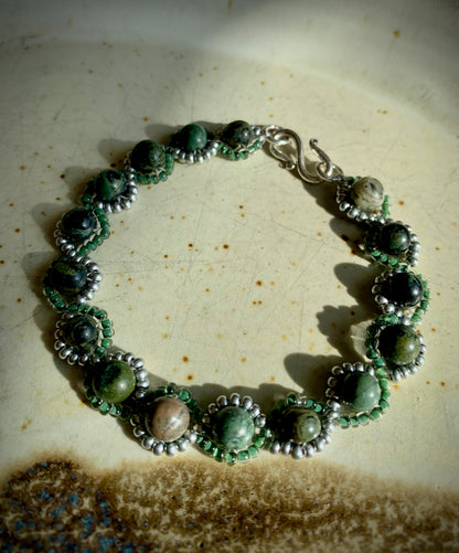 Zena Bracelet - Ziosite Beaded