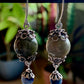 Labradorite and Blue Aventurine Earrings