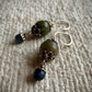 Labradorite and Blue Aventurine Earrings