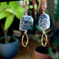 Tesoro Earrings - Blue Spot Jasper