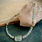 Aquamarine and Amazonite Choker Necklace