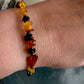 Atia Bracelet - Baltic Amber and Garnet