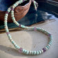 Amazonite Rondelle and Amethyst Necklace