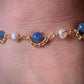 Cyrene Bracelet - Blue Aventurine and Freshwater Pearl