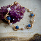 Cyrene Bracelet - Blue Aventurine and Freshwater Pearl