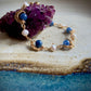 Cyrene Bracelet - Blue Aventurine and Freshwater Pearl