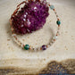 Naise Bracelet - Fluorite, Misty Quartz, Copper