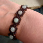 Maira Bracelet - Milky Quartz and seed beads