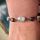 Bateia Bracelet - Moss Opal, Iolite, Copper