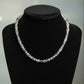 Aella Necklace - Fluorite and Vintage Glass