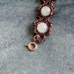 Maira Bracelet - Milky Quartz and seed beads