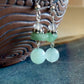 Canta Earrings - Aventurine, Chalcedony, Milky Quartz