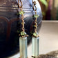 Tranquilidad Earrings - Chalcedony, Peridot and Topaz Drops