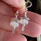 Luminoso Earrings - Moonstone and Quartz