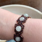 Maira Bracelet - Milky Quartz and seed beads