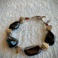Garnet Pebble Bracelet